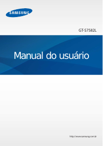 Manual Samsung GT-S7582L Galaxy S Duos Telefone celular