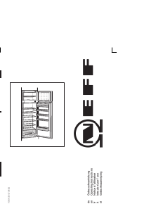 Mode d’emploi Neff K1664X6 Réfrigérateur combiné