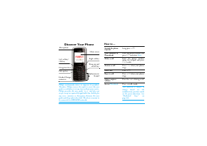 Manual Philips CT0199BLK Mobile Phone