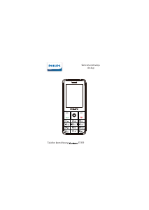 Instrukcja Philips CTE169RD Telefon komórkowy