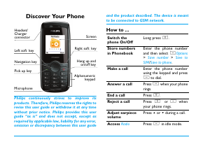 Manual Philips CT0193BLK Mobile Phone
