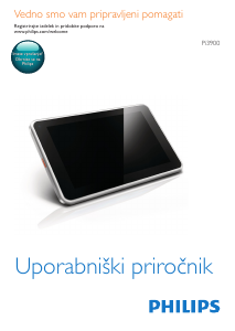 Priročnik Philips PI3900B2 Tablica