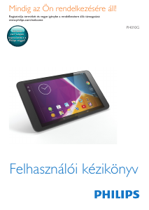 Használati útmutató Philips PI4010GB1 Táblagép