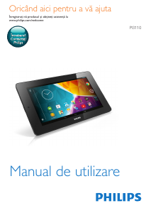 Manual Philips PI3110B2 Tabletă