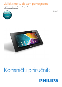 Priručnik Philips PI2010B1 Tablet
