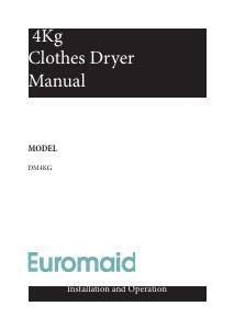 Manual Euromaid DM4KG Dryer