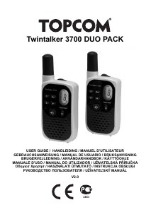 Εγχειρίδιο Topcom Twintalker 3700 Walkie-talkie