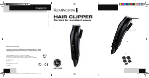 Manual Remington HC5030 Performer Hair Clipper