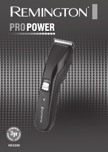 Priručnik Remington HC5200 Pro Power Šišač za kosu