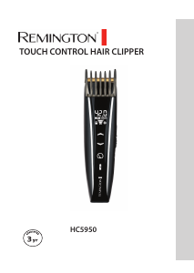 Руководство Remington HC5950 Touch Control Машинка для стрижки волос