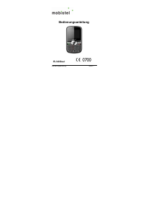 Bedienungsanleitung Mobistel EL340Dual Handy