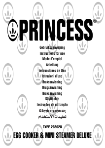 Manuale Princess 262028 DeLuxe Cuociuova