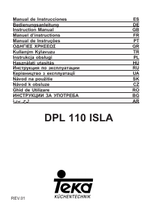 Manual Teka DPL 110 ILHA Exaustor
