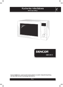 Instrukcja Sencor SMW 3817D Kuchenka mikrofalowa