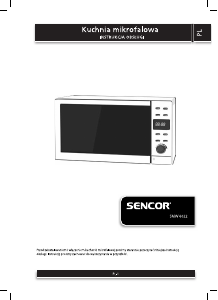 Instrukcja Sencor SMW 6022 Kuchenka mikrofalowa