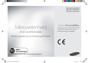Bedienungsanleitung Samsung CM1529A Mikrowelle