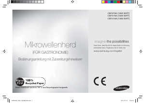 Bedienungsanleitung Samsung CM1919A Mikrowelle