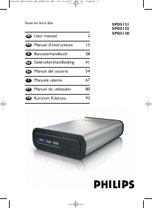 Manuale Philips SPD5125CC Hard-disk