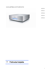 Bedienungsanleitung Philips SPE9025CC Festplatte
