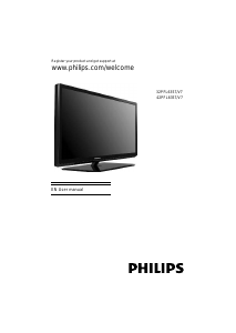 Handleiding Philips 42PFL6357 LED televisie