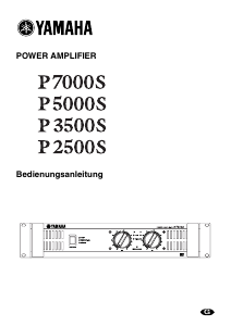 Bedienungsanleitung Yamaha P7000S Verstärker