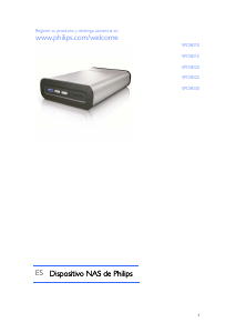 Manual de uso Philips SPD8030CC NAS