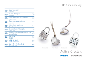 Manual Philips FM01SW20 USB drive