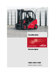 Manual de uso Linde H30D Carretilla elevadora