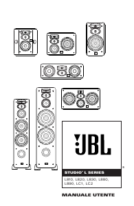 Manuale JBL L820 Altoparlante
