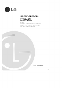 Manual LG GR-S462QLC Fridge-Freezer