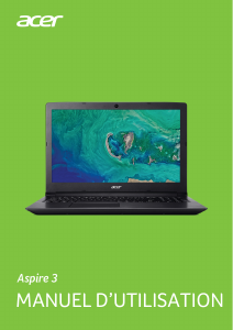 Mode d’emploi Acer Aspire A315-33 Ordinateur portable