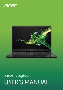 Manual Acer Aspire A315-34 Laptop