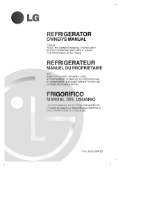 Manual LG GR-051SU Refrigerator