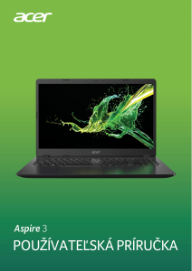 Návod Acer Aspire A315-42G Laptop