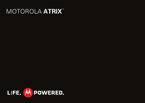 Manual Motorola Atrix Mobile Phone
