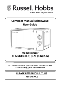 Handleiding Russell Hobbs RHMM701R-N Magnetron