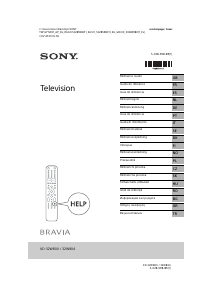 Manuál Sony Bravia KD-32W800 LCD televize