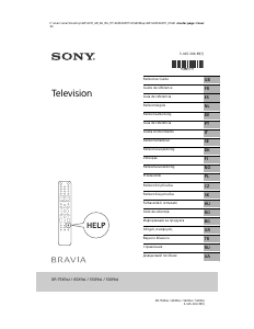 Руководство Sony Bravia XR-75X93J ЖК телевизор