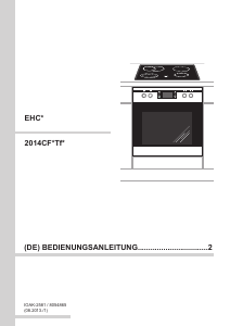 Bedienungsanleitung Amica EHC 12528 E Herd