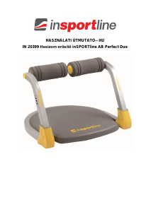 Használati útmutató inSPORTline IN 20399 Többfunkciós edzőgép