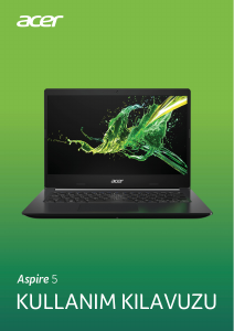 Kullanım kılavuzu Acer Aspire A514-52KG Dizüstü bilgisayar