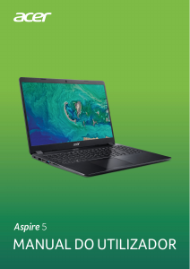 Manual Acer Aspire A515-52KG Computador portátil