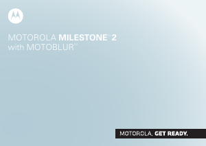 Manual Motorola Milestone 2 Mobile Phone