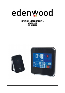 Mode d’emploi Edenwood ED 928559 Station météo