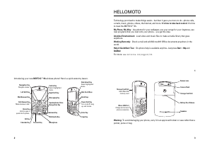 Bruksanvisning Motorola MotoQ 9h Global Mobiltelefon