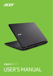 Handleiding Acer Aspire ES1-132 Laptop