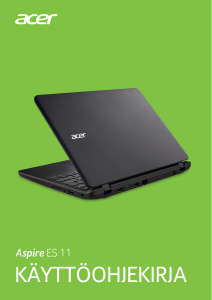 Käyttöohje Acer Aspire ES1-132 Kannettava tietokone
