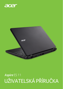 Manuál Acer Aspire ES1-132 Laptop