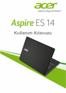 Kullanım kılavuzu Acer Aspire ES1-420 Dizüstü bilgisayar