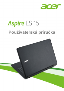 Návod Acer Aspire ES1-524 Laptop